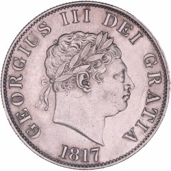 Great-Britain. George III. ½ Crown. 1817.