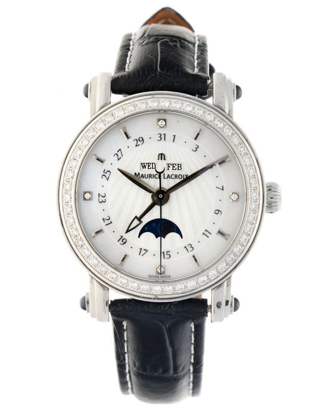 Maurice Lacroix Masterpiece Moonphase MP6066MP6066 - Dameshorloge - Automaat - ca. 2015.