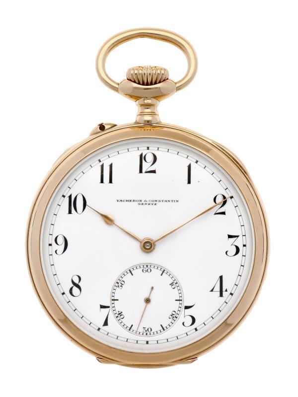 Zakhorloge Vacheron & Constantin goud - Herenzakhorloge - Handopwindbaar - ca. 1900.