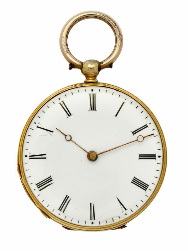 Zakhorloge Vacheron & Constantin goud - Dameszakhorloge - Handopwindbaar - ca. 1875.