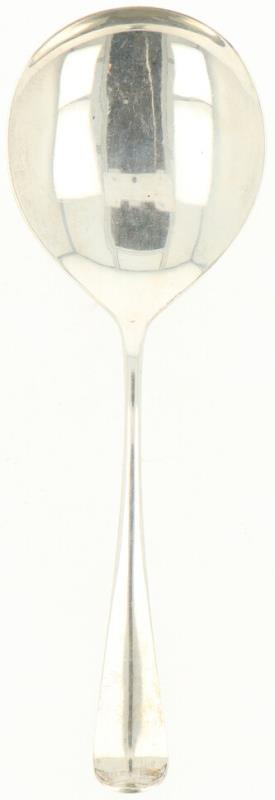 (3) Delig lot scheplepels "HAAGS LOFJE" zilver.