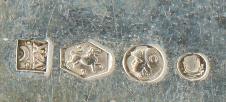 (6) Delige set Lepels "HAAGS LOFJE" zilver.