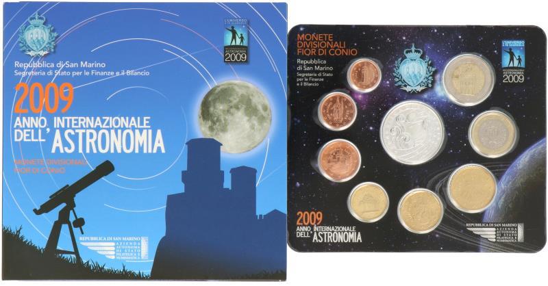 San Marino.  Euro coin series. 2009.
