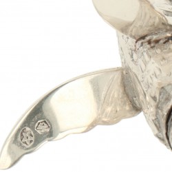 Miniatuur zwaardvis zilver.