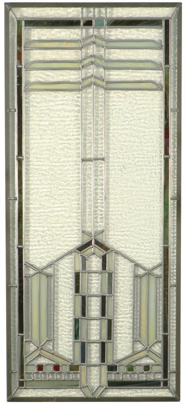 Een Art Deco glas-in-lood raam. Circa 1920/30.