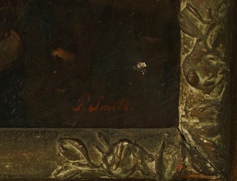 Hollandse School, 20e eeuw. Gesigneerd P. Smits.