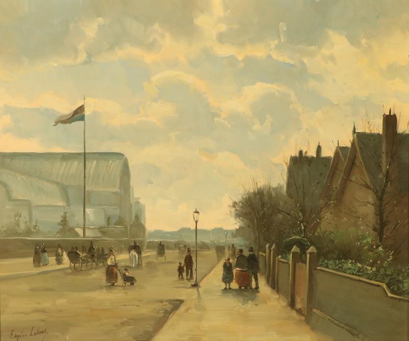Gesigneerd Eugene Latour, 20e eeuw.