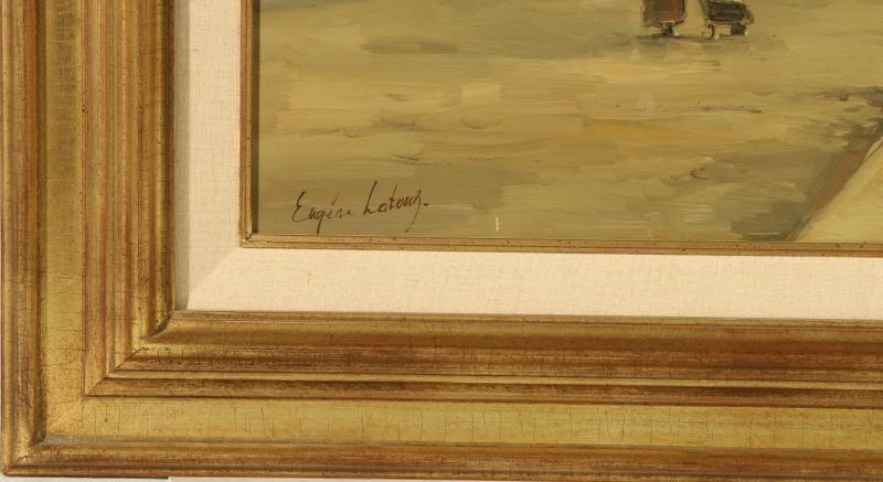 Gesigneerd Eugene Latour, 20e eeuw.
