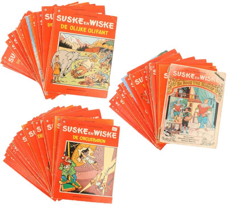 Een lot van (60) stripboeken van Suske en Wiske. 