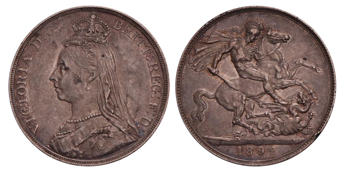 Great Britain. Victoria. Crown. 1892.