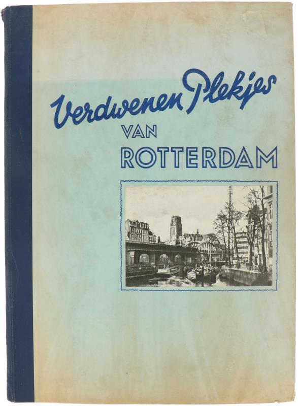 Een album met diverse foto's en reproducties van Rotterdam vlak na het bombardement en later. 