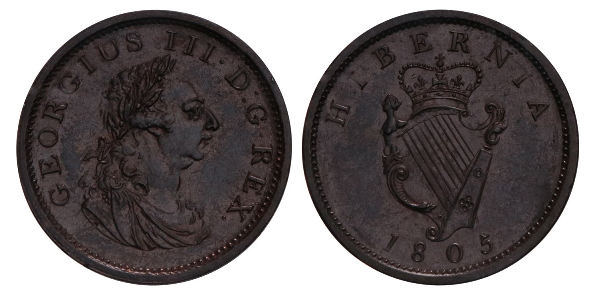 Ireland. George III. Penny. 1805.