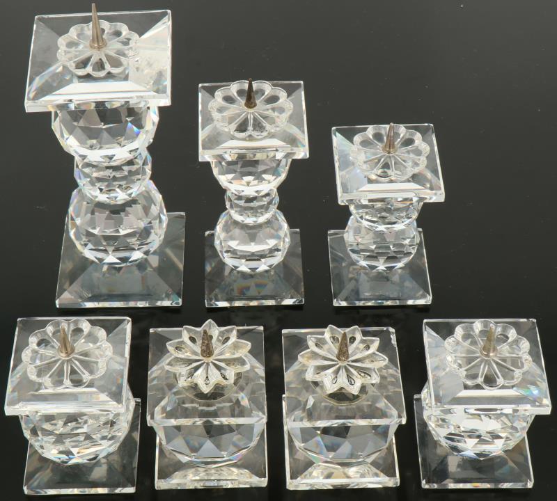(7) delig lot Swarovski. 20e eeuw. 