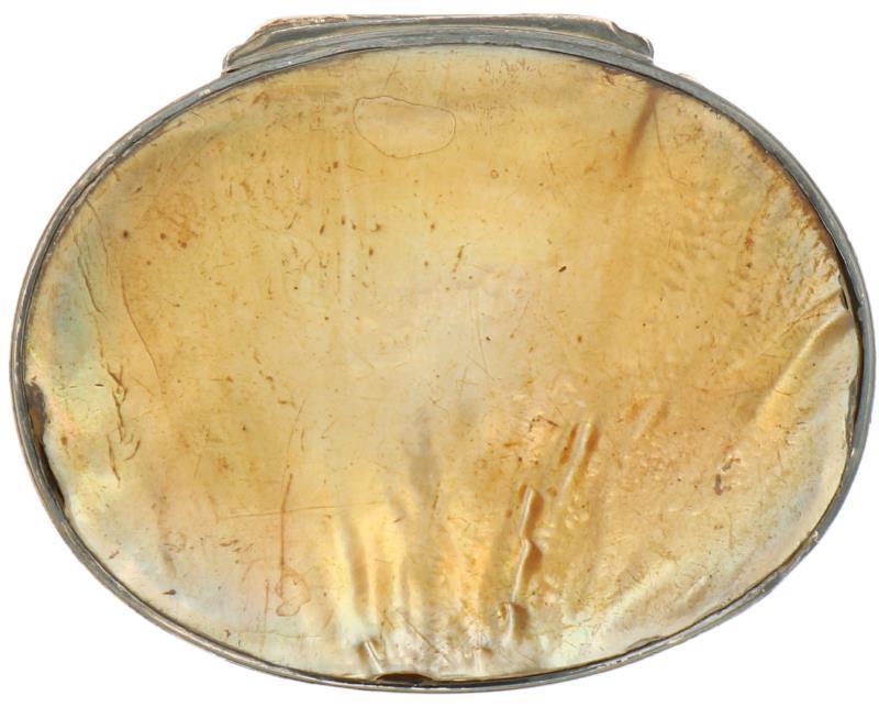Snuifdoosje zilver.