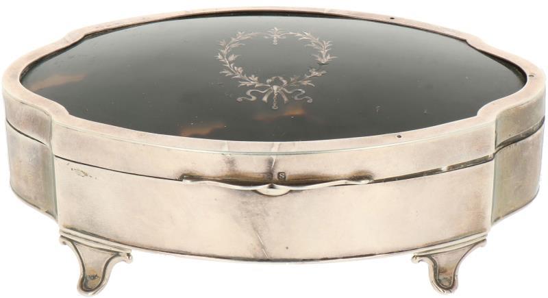 Sieraden doosje zilver.