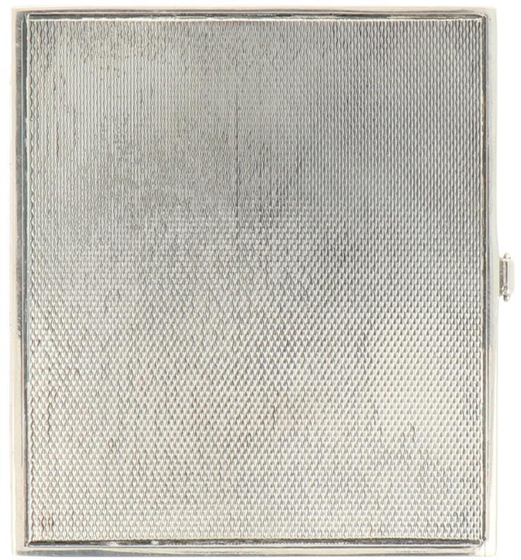 Foto etui zilver.
