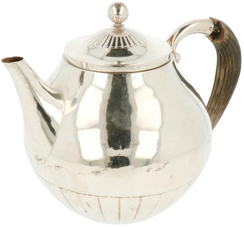 Theepot 'Cosmos' nr.45 Georg Jensen zilver.