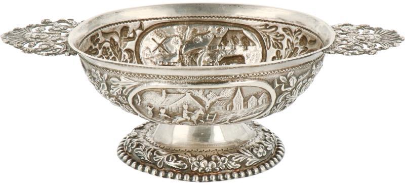 Brandewijn kom zilver.