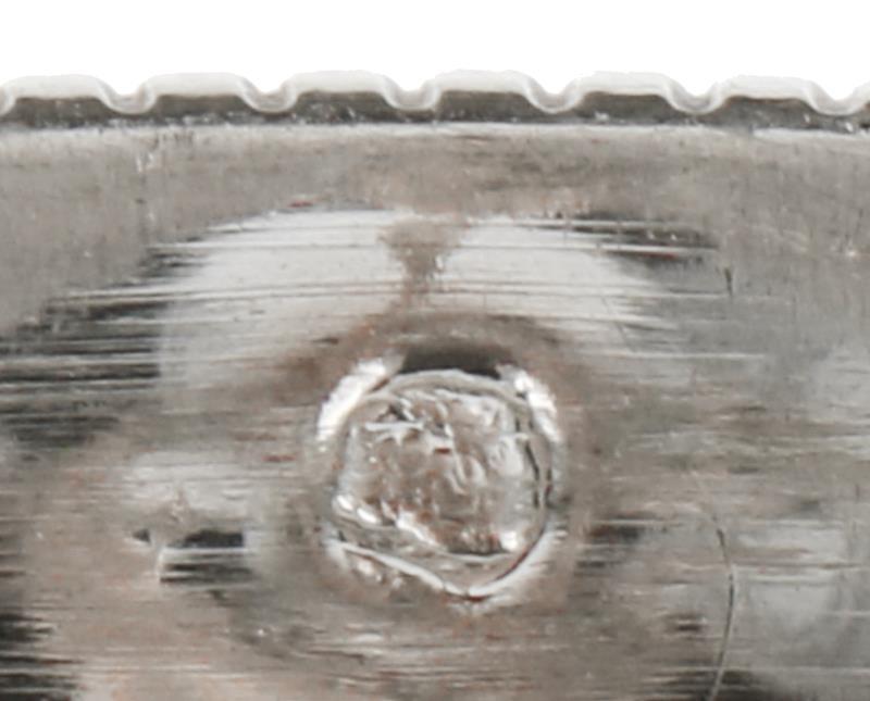 Chocolade kan met komfoor Georges Falkenberg (1894-1928) zilver.