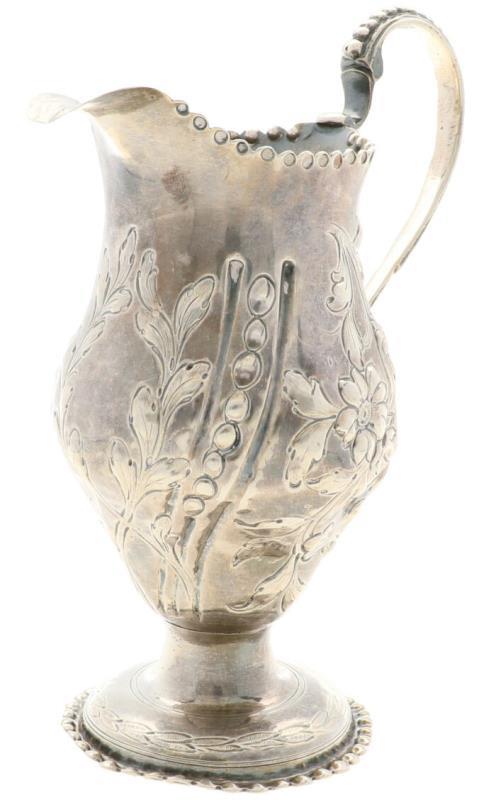 Roomkan op voet Charles Hougham (1769-1793) zilver.