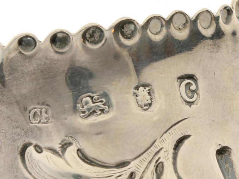 Roomkan op voet Charles Hougham (1769-1793) zilver.