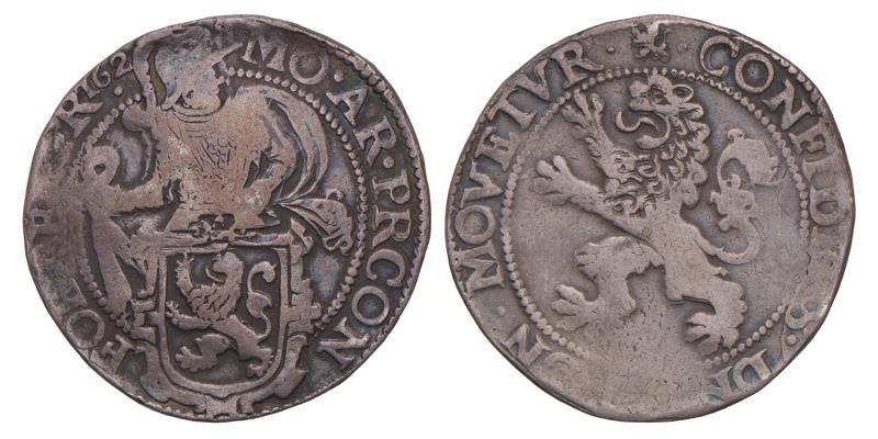 Leeuwendaalder Friesland 1628. Fraai / Zeer Fraai.