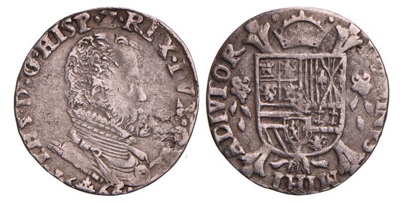Vijfde Philipsdaalder Gelderland 1666. Zeer Fraai -