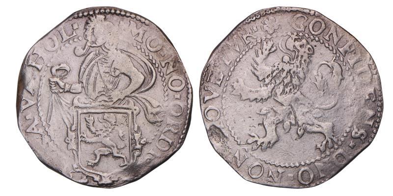 Leeuwendaalder Utrecht 1598. Zeer Fraai -.