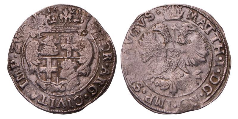 Florijn van 28 Stuiver Zwolle 1621. Zeer Fraai -.
