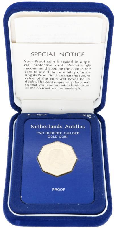 200 Gulden Juliana 1976. Proof (in orginele doos).