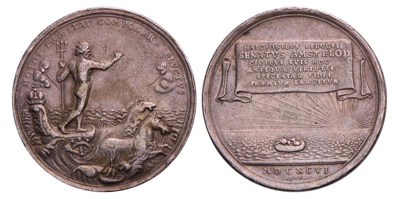 Nederland. 1696. Amsterdam. Aansprekers oproer.