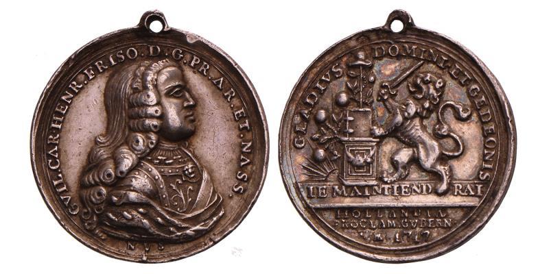 Nederland. 1717. Willem Karel Hendrik Friso, Gouverneur.