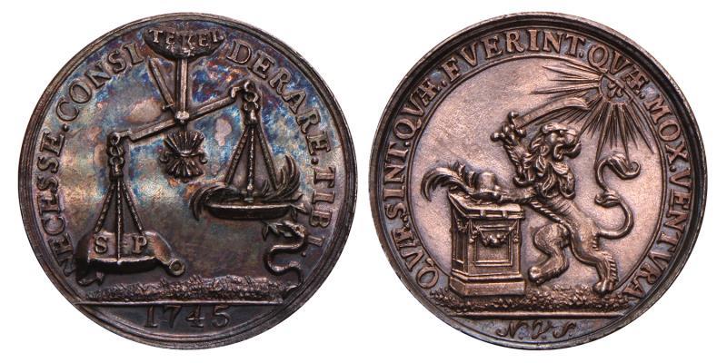 Nederland. 1745. Vredesaanbod Frankrijk aan de Republiek.