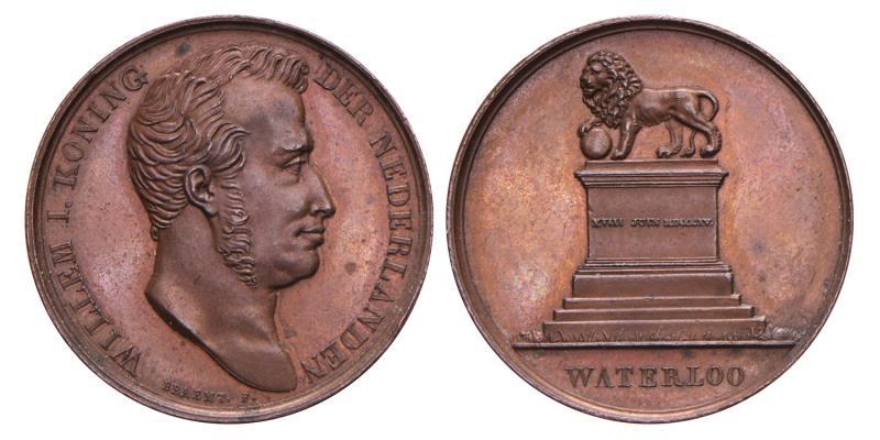 Nederland. 1830. Slag bij Waterloo.