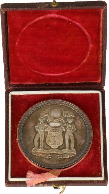 Nederland. 1860. Prijspenning meteorologische commissie.