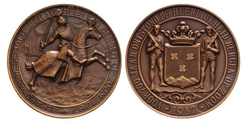 Nederland. 1987. Bergen op Zoom. Zevende eeuwfeest.