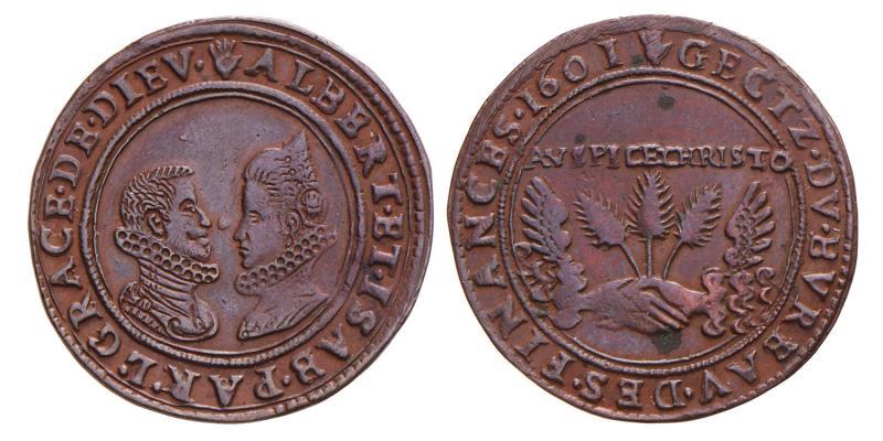 Zuidelijke Nederlanden. 1601. Albert en Isabella.