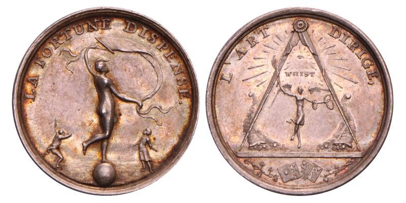 France. N.D. Gambling token.