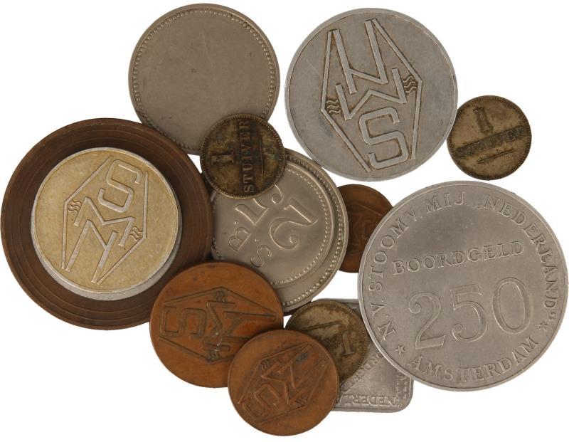 Nederland. Lot (15) Diverse tokens.