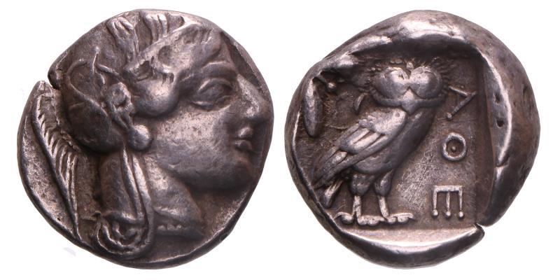 Athens. Tetradrachm. N.D. (430-420 BC).