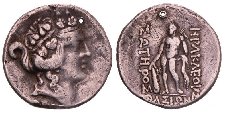 Islands of Thrace. Dionysos. Tetradrachm. N.D. (140-110 BC).