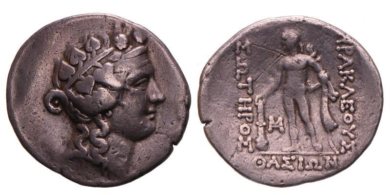 Islands of Thrace. Dionysos. Tetradrachm. N.D. (148-90/80 BC).