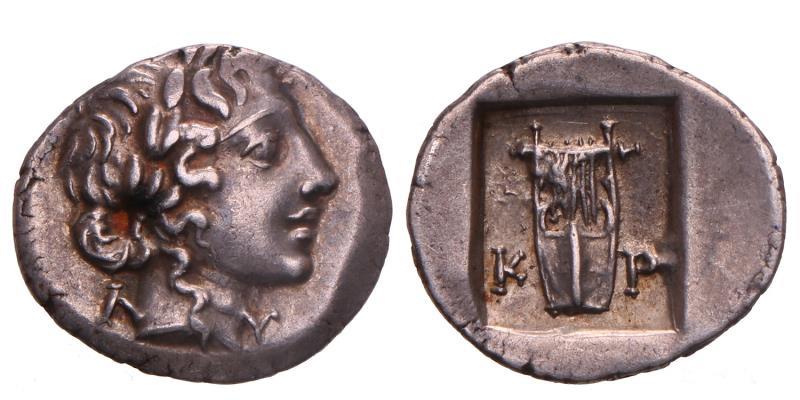 Lycia. Kragos. Drachm. N.D. (1st Century BC).