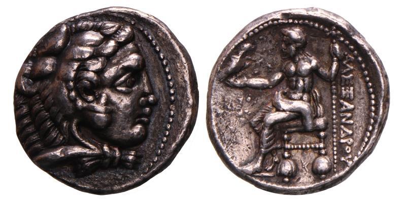 Macedon. Alexander the Great. Tetradrachm. N.D. (356-323 BC).