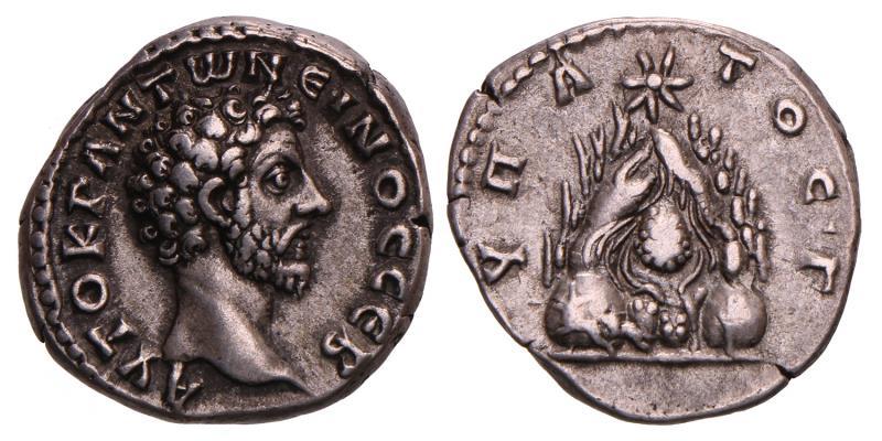 Roman Empire. Asia Minor, Cappadocia. Marcus Aurelius. Didrachm. N.D. (161-180 AD).