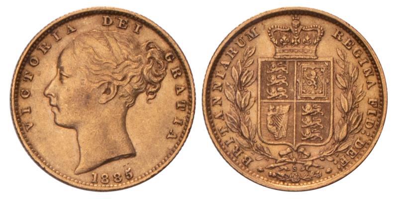 Australia. Victoria. 1 Sovereign. 1885 S.