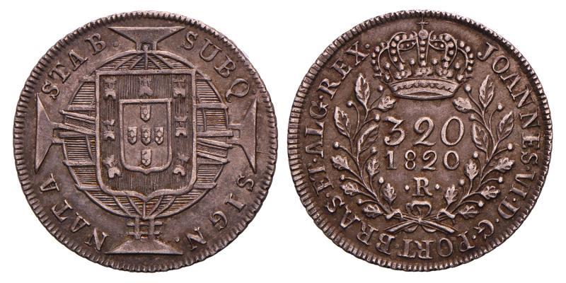 Brazil, Portugese Colony. Joao VI. 320 Reis. 1820 R.