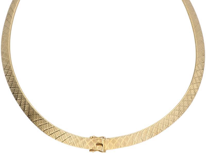 Collier geelgoud - 14 kt.