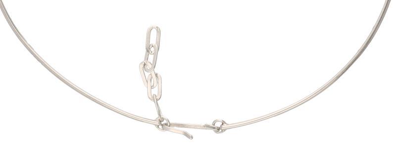 Bijou Jeunesse design collier zilver, parel - 925/1000.