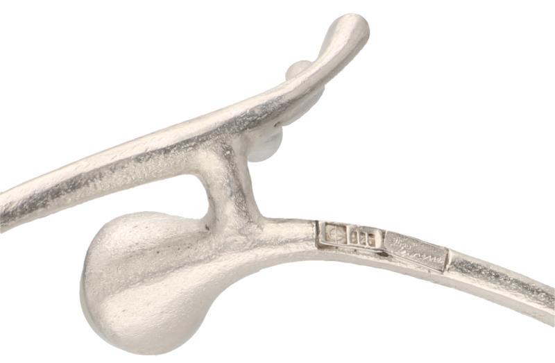 Bijou Jeunesse design collier zilver, parel - 925/1000.